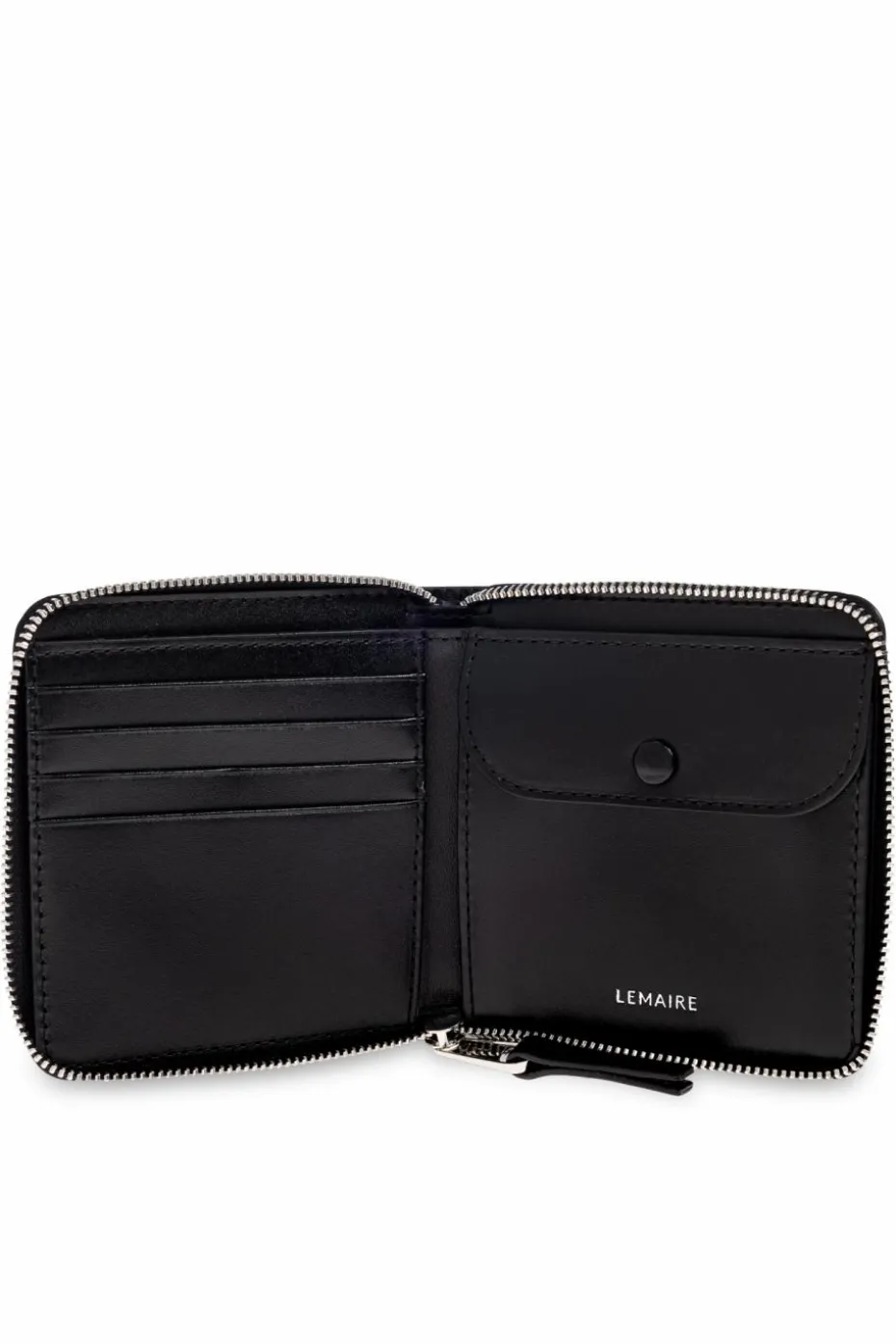 Lemaire BLACK Leather wallet