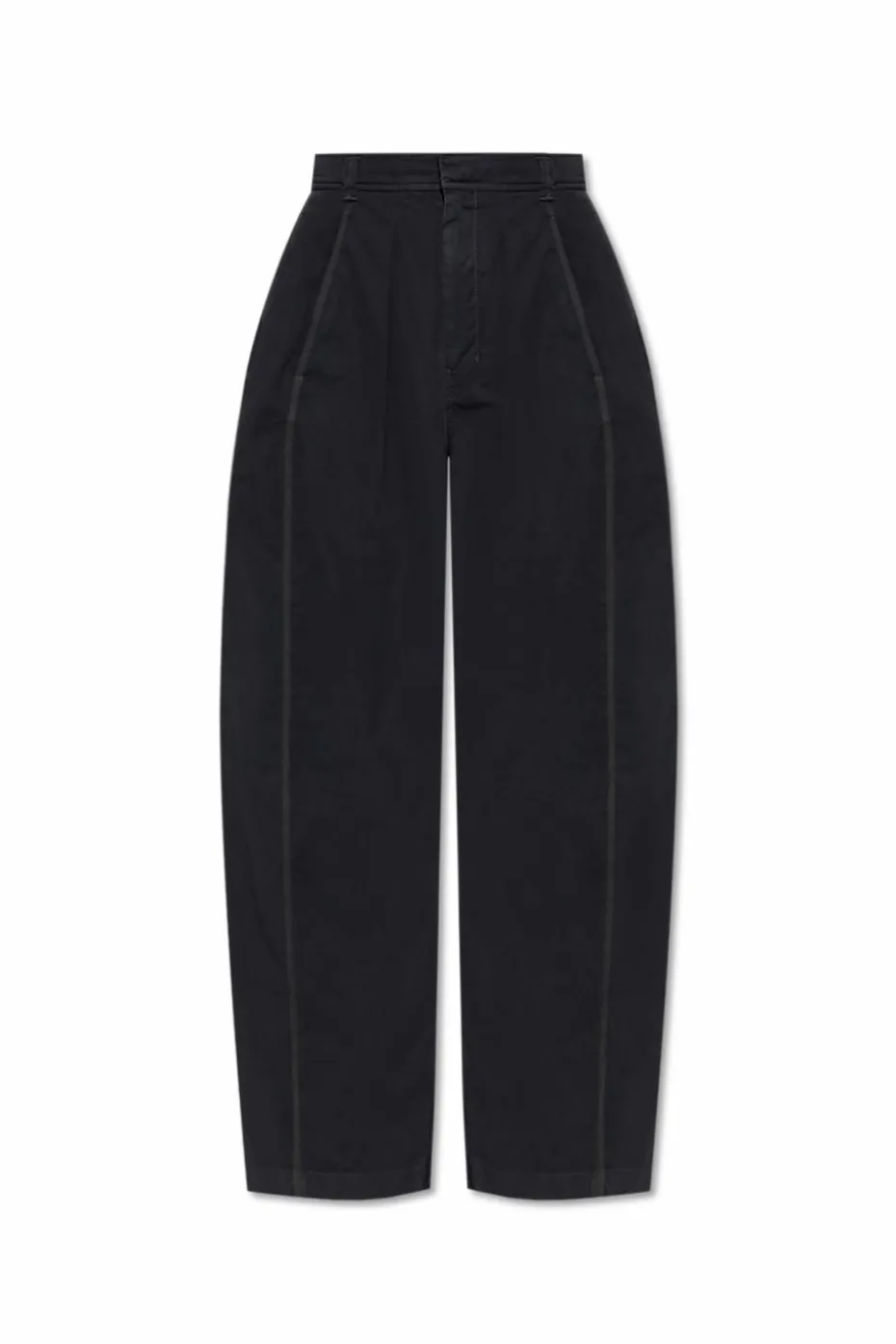 Lemaire BLACK Pants with pockets
