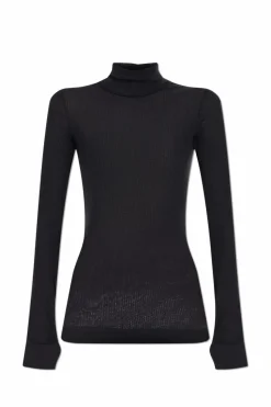 Lemaire BLACK Slim-fit turtleneck