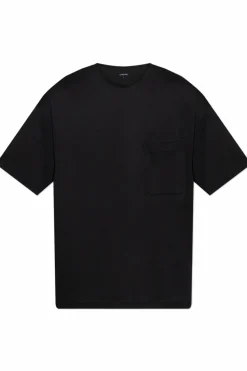 Lemaire BLACK T-shirt with pocket
