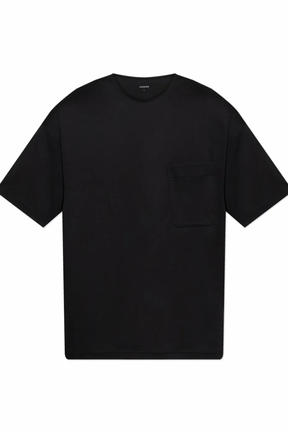 Lemaire BLACK T-shirt with pocket