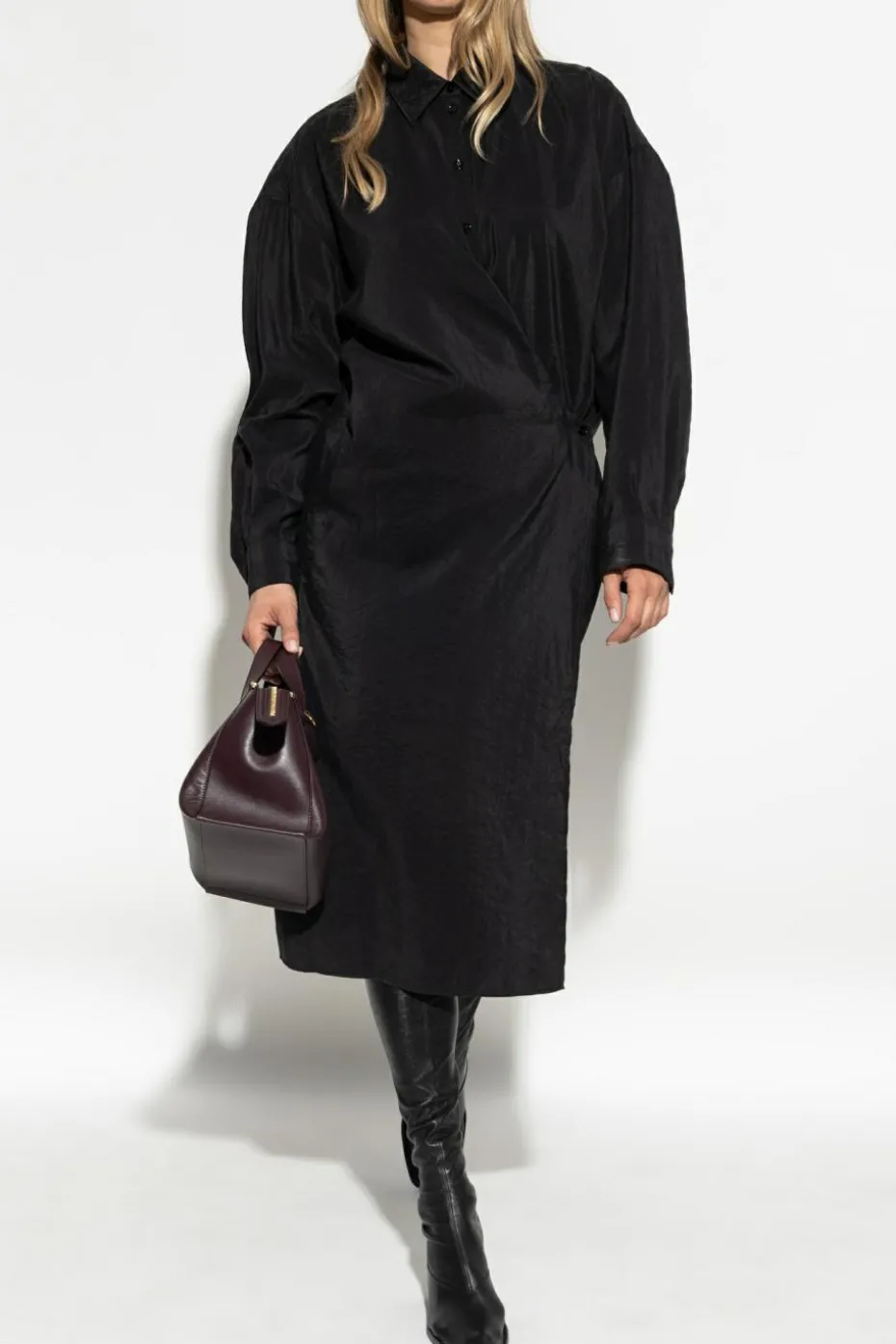 Lemaire BLACK Wrap dress