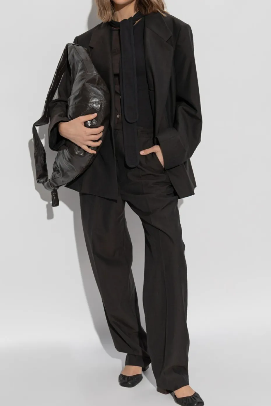 Lemaire BROWN Double-breasted blazer