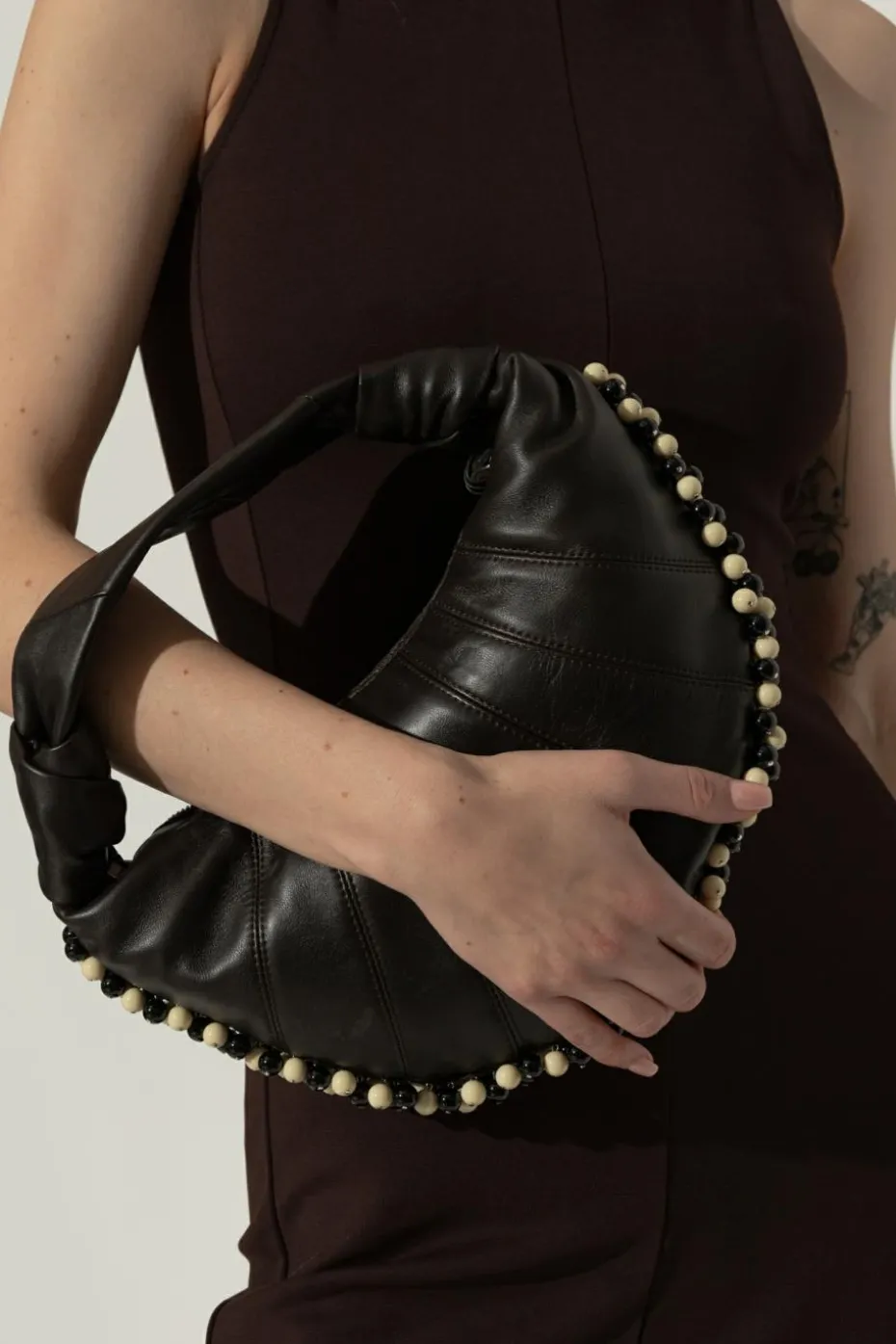 Lemaire BROWN Handbag Mini Fortune
