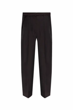 Lemaire BROWN Pleated pants