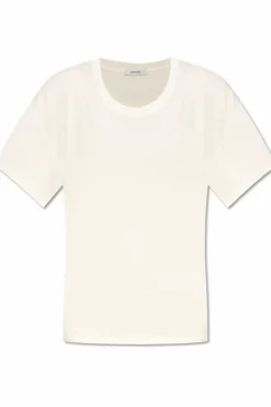 Lemaire cream Cotton T-Shirt