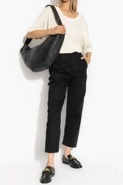 Lemaire cream Cotton T-Shirt