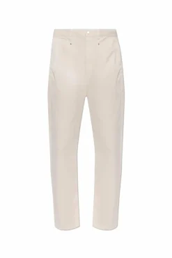 Lemaire cream Drop-crotch jeans
