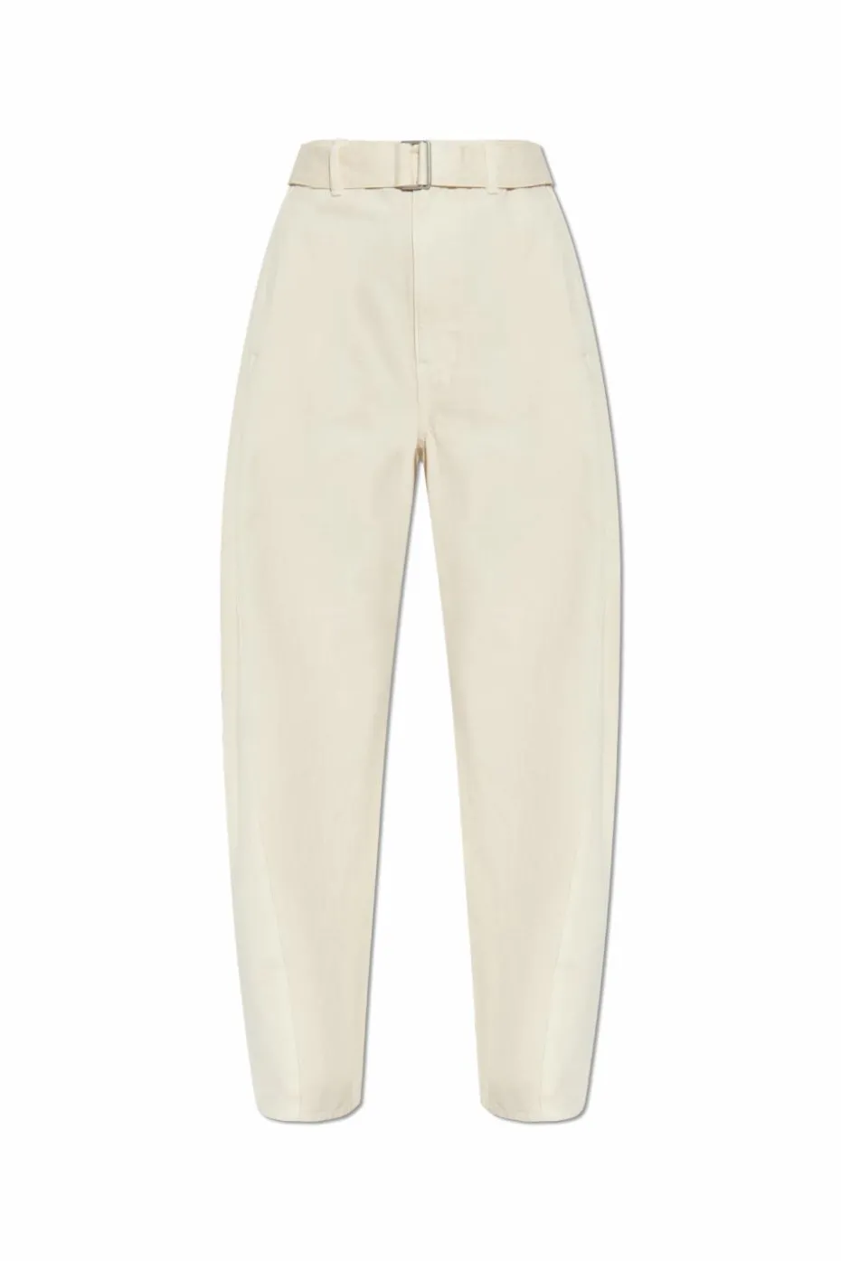 Lemaire cream High-waisted jeans