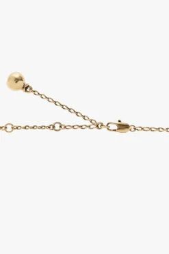 Lemaire GOLD ‘Estampe’ brass necklace