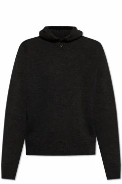 Lemaire GREY Hooded sweater