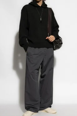Lemaire GREY Loose-fit cotton trousers
