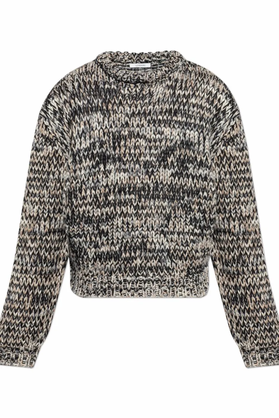 Lemaire GREY Sweater with decorative knit