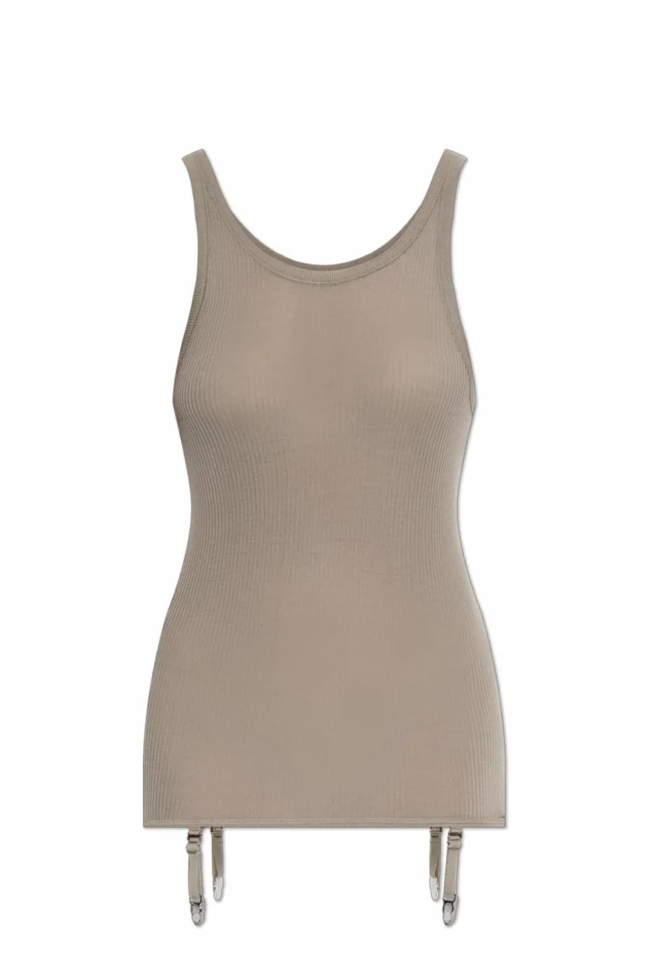 Lemaire GREY Wool sleeveless top