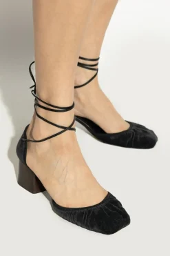 Lemaire NAVY BLUE Heeled shoes `Micro`