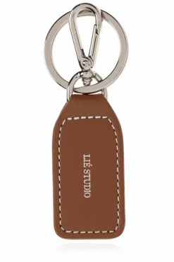 LIÉ STUDIO BROWN "Gaby" keychain
