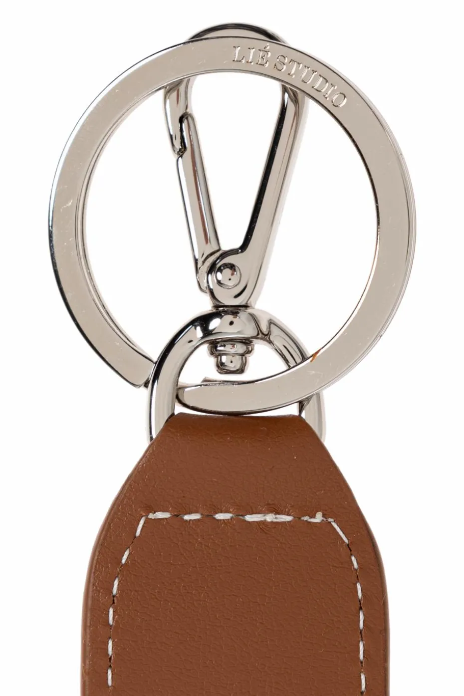 LIÉ STUDIO BROWN "Gaby" keychain