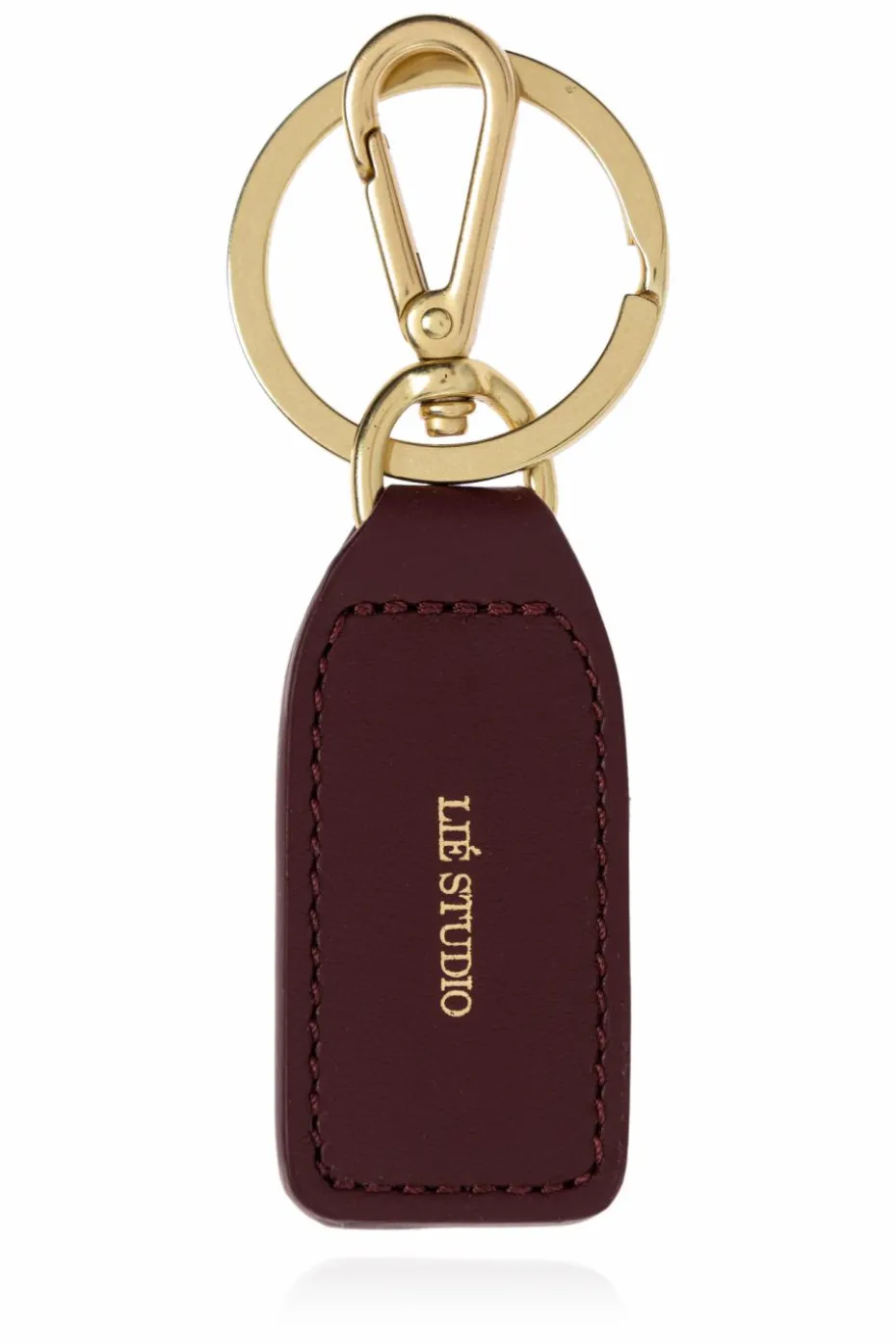 LIÉ STUDIO BURGUNDY Keychain "Gaby"