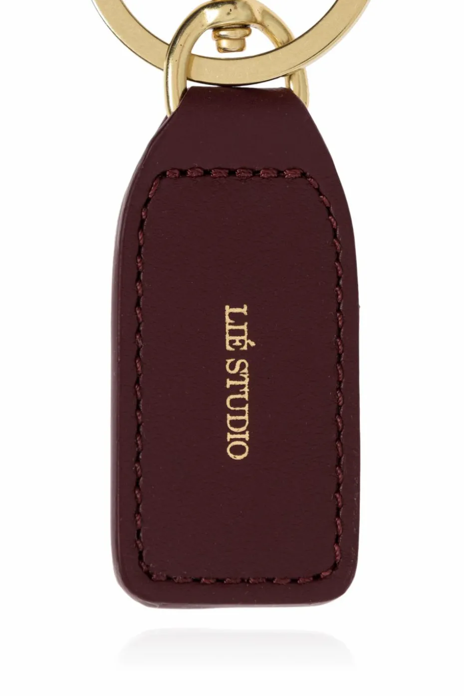 LIÉ STUDIO BURGUNDY Keychain "Gaby"