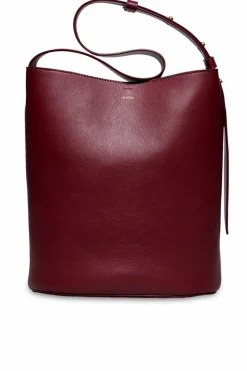 LIÉ STUDIO BURGUNDY Lie Studio 'The Norma' shopper bag