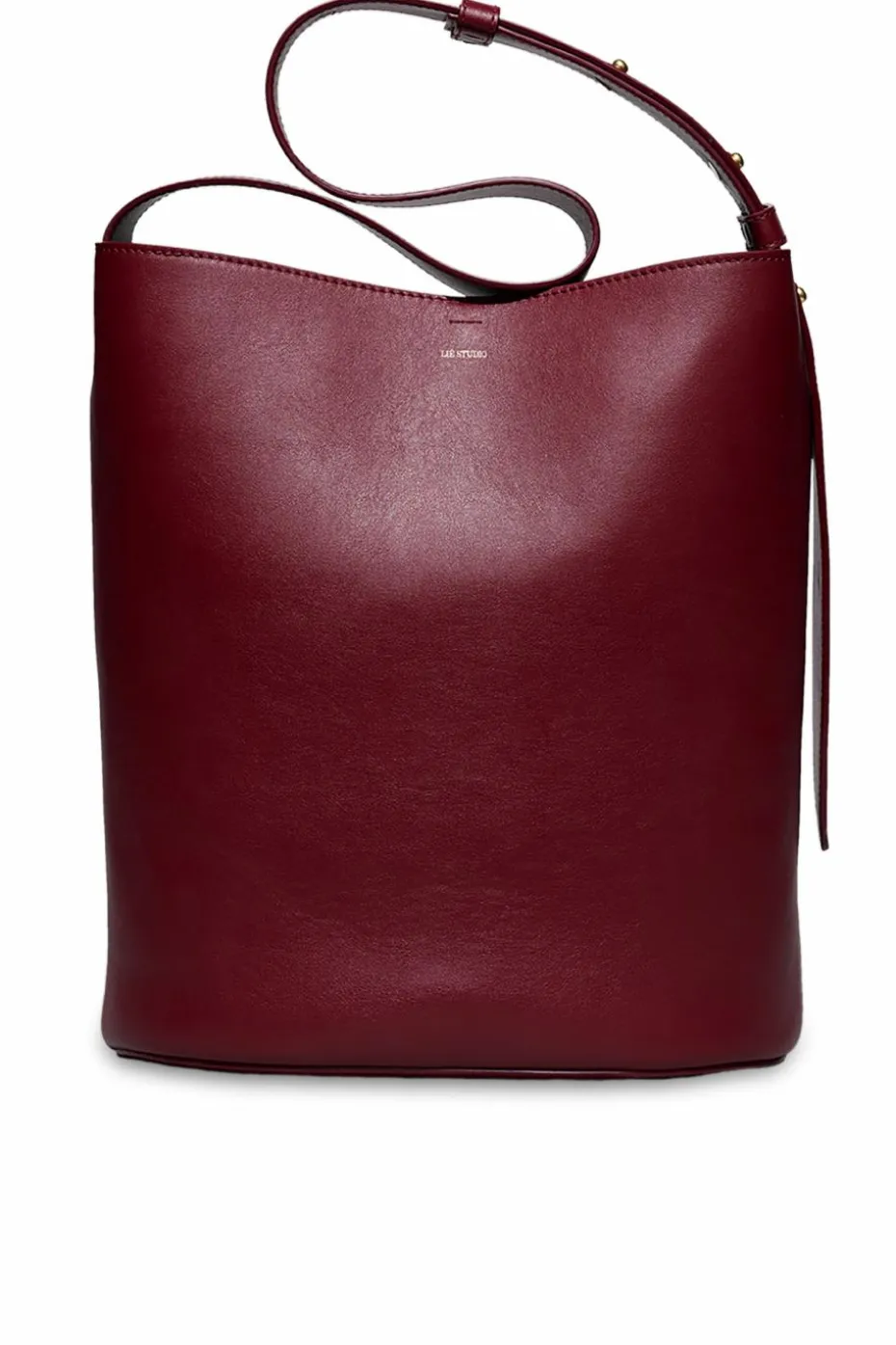 LIÉ STUDIO BURGUNDY Lie Studio 'The Norma' shopper bag