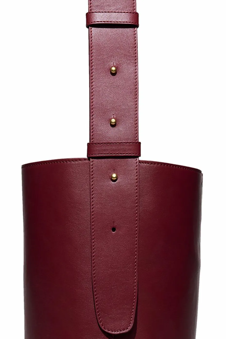 LIÉ STUDIO BURGUNDY Lie Studio 'The Norma' shopper bag