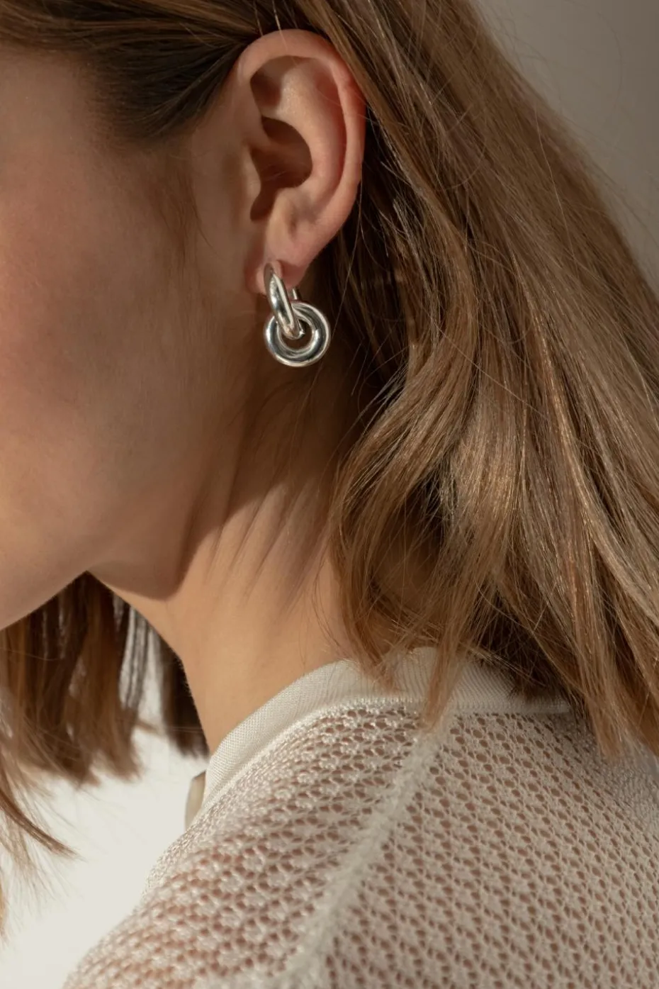 LIÉ STUDIO SILVER Earrings Esther