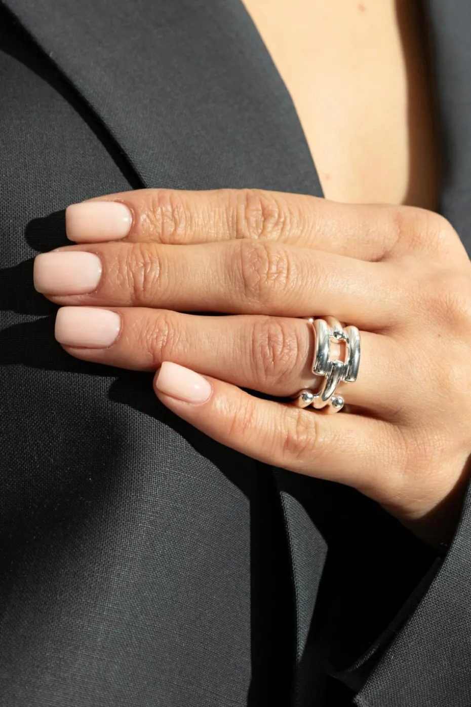 LIÉ STUDIO SILVER Ring The Emily