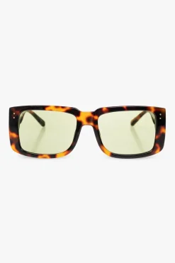 Linda Farrow BROWN āMorrisonā sunglasses