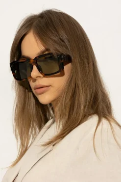 Linda Farrow BROWN ‘Morrison’ sunglasses