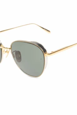 Linda Farrow GOLD Sunglasses