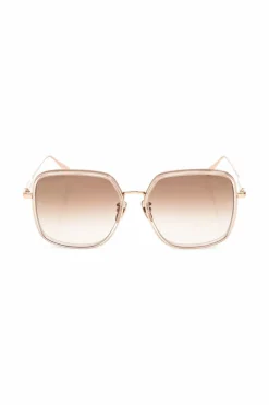 Linda Farrow GOLD Sunglasses `Alicia`