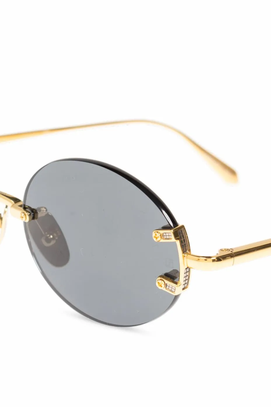 Linda Farrow GOLD Sunglasses