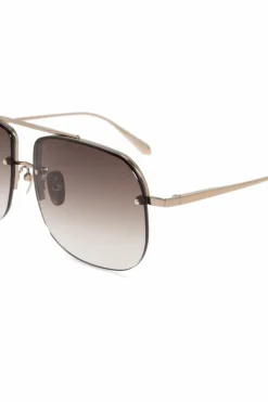 Linda Farrow GOLD Sunglasses Seren