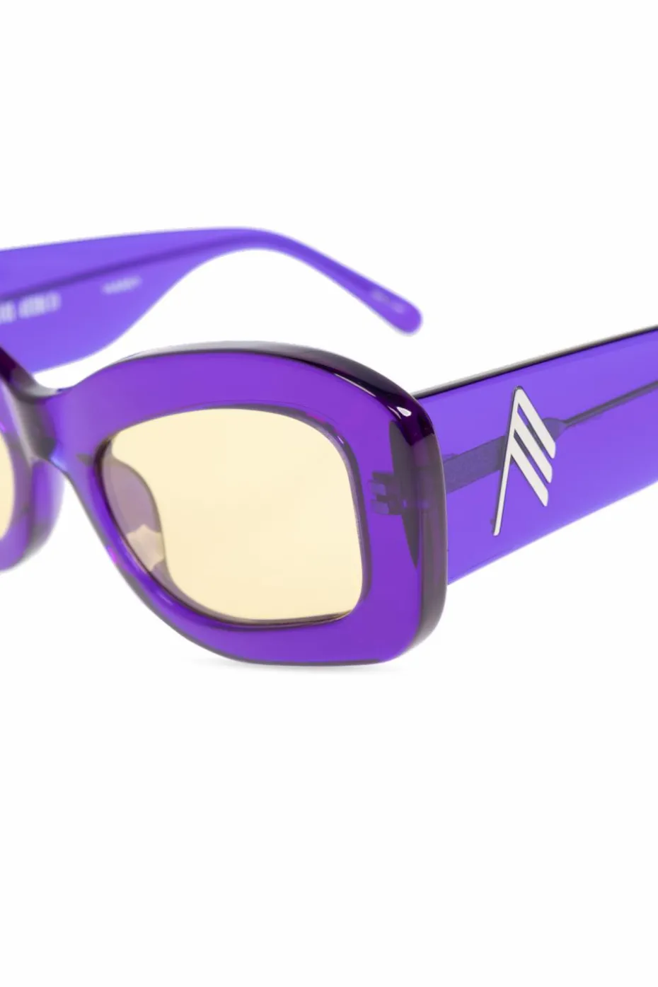 Linda Farrow PURPLE Sunglasses