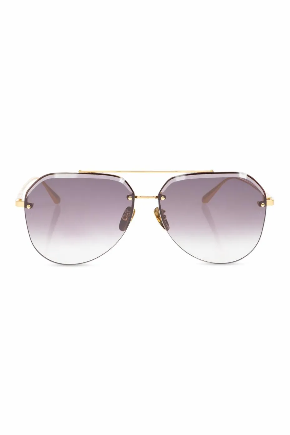 Linda Farrow PURPLE Sunglasses