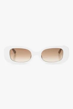 Linda Farrow WHITE āLolaā sunglasses
