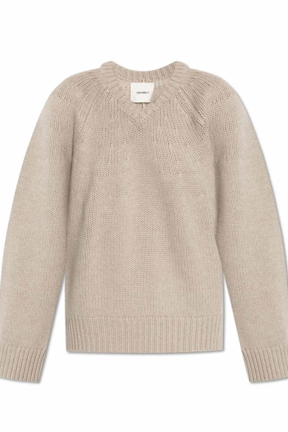 Lisa Yang beige Sweater `Oia`