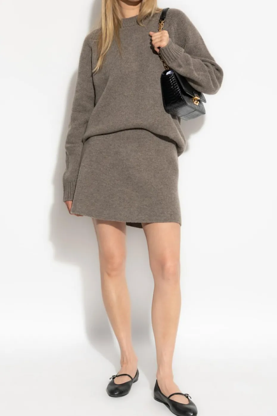 Lisa Yang BROWN Sweater "Anine"