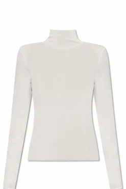 Lisa Yang cream Cashmere Turtleneck