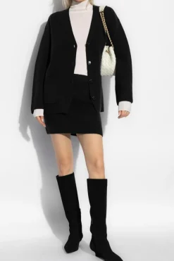 Lisa Yang cream Cashmere Turtleneck