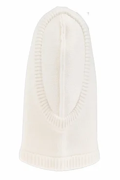 Lisa Yang cream Cashmere hood "Astri"