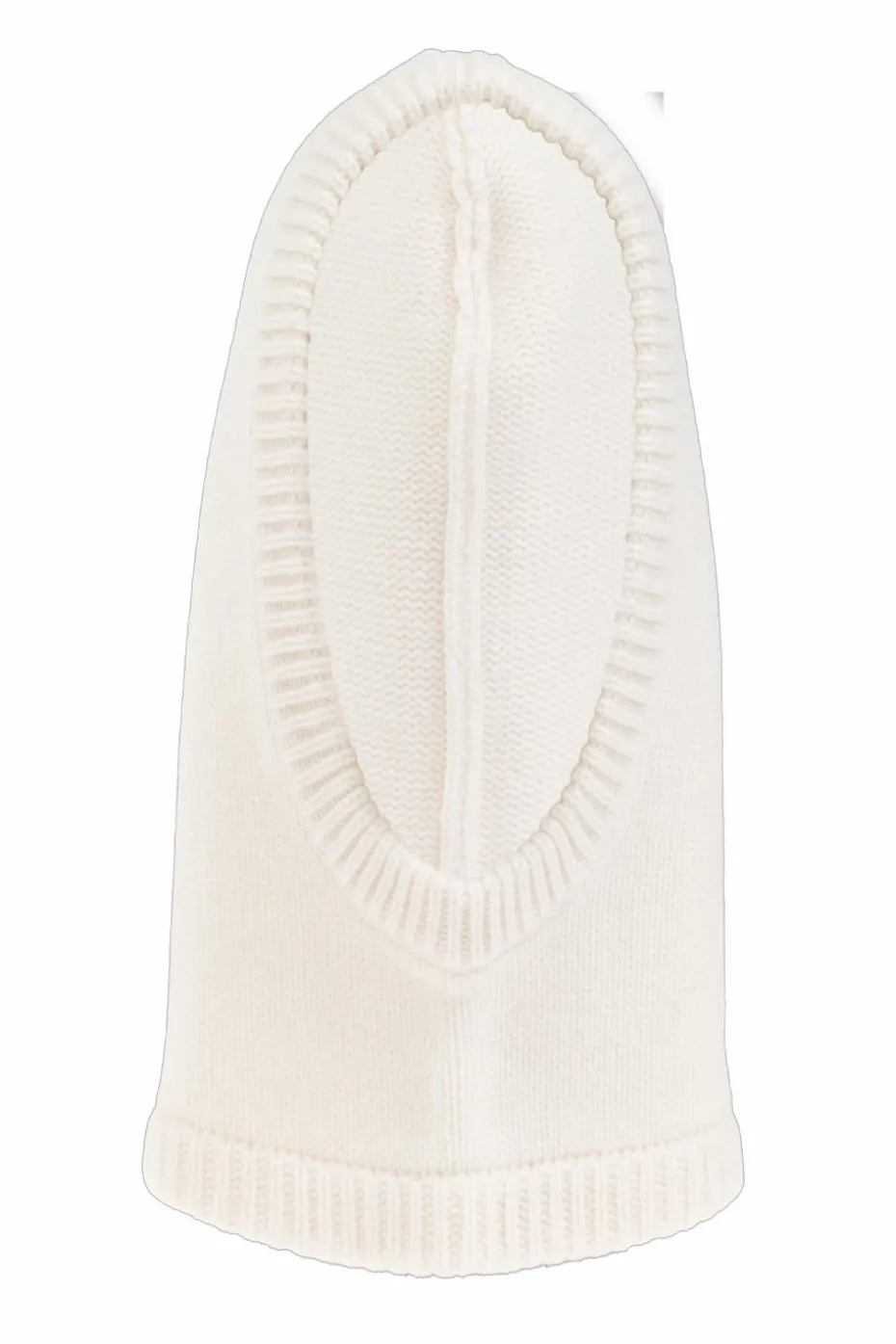 Lisa Yang cream Cashmere hood "Astri"