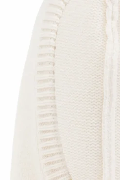 Lisa Yang cream Cashmere hood