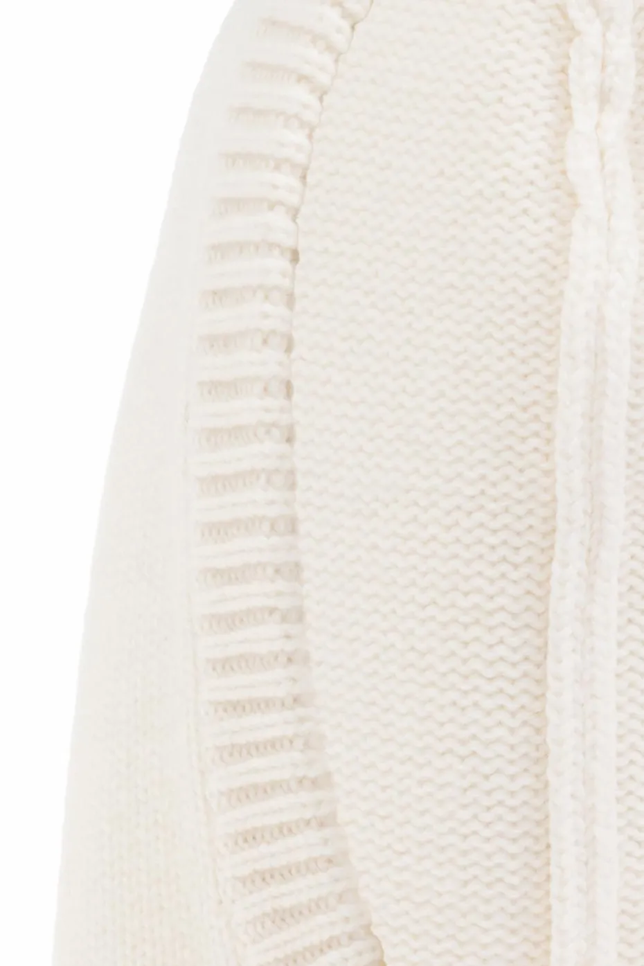 Lisa Yang cream Cashmere hood "Astri"