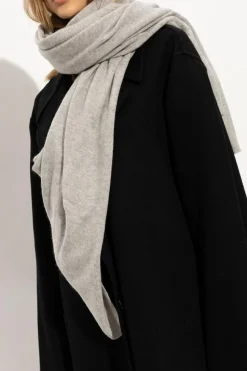 Lisa Yang GREY ‘Paris’ cashmere scarf