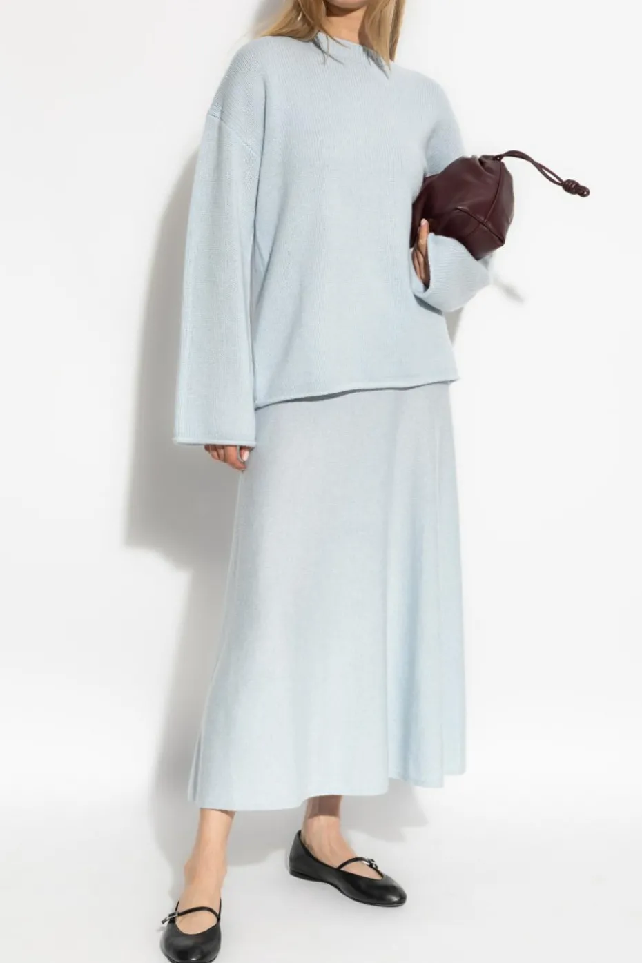 Lisa Yang light blue Sweater `Kristy`