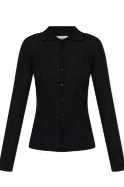 Lisa Yang NAVY BLUE Cardigan Aria