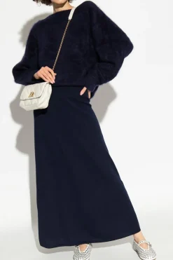 Lisa Yang NAVY BLUE ‘Dolly’ skirt