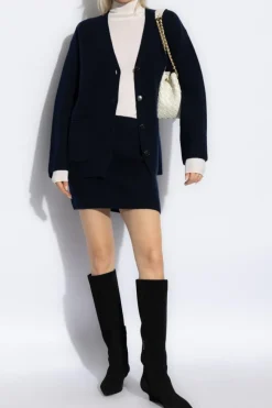 Lisa Yang NAVY BLUE Skirt Mindy